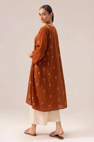 Image of ANNI DESIGNER Viscose Blend Kurta for Women | Kurti Set Woman | Kurta with Palazzo | A Line Printed Co Ord Outfit | Cord Ethnic Suit | Indian Office Party Traditional Clothing Fashion Premium Look