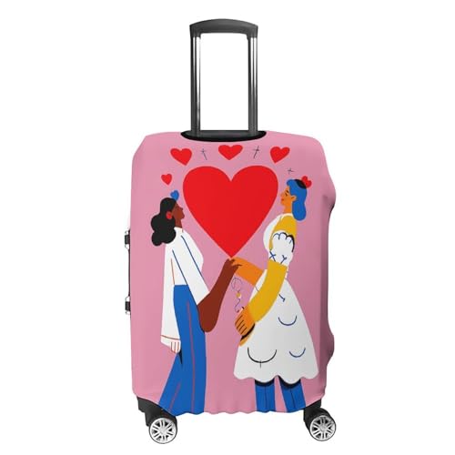 Lover’s Day Travel Luggage Cover Anti-scratch Suitcase Cover Elastic Suitcase Protective Cover Fits 19-32 Inch Luggage XL4