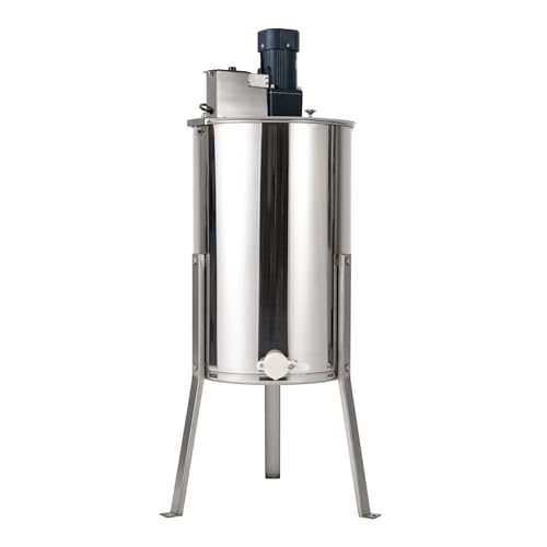 Honigschleuder Elektrisch 140W 3 Rahmen Honigtrennzentrifuge Edelstahl Honigextractor mit Deckel, 45mm Honigventil Elektro Honigschleuder Imkerei Bienenzüchter Zubehör Honigschleuder Elektrisch 140W 3 Rahmen Honigtrennzentrifuge Edelstahl Honigextractor mit Deckel, 45mm Honigventil Elektro Honigschleuder Imkerei Bienenzüchter Zubehör