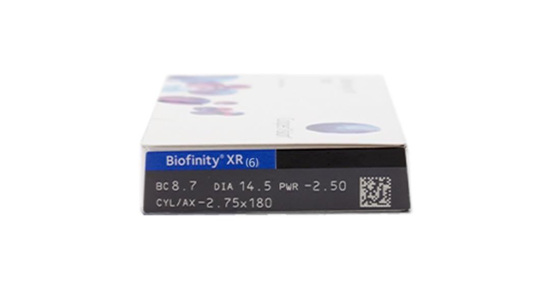 Biofinity XR, Linsen mit Überstärke XR Monatslinsen weich, 6 Stück / BC 8.60 mm / DIA 14.00 mm / +8.5 Dioptrien