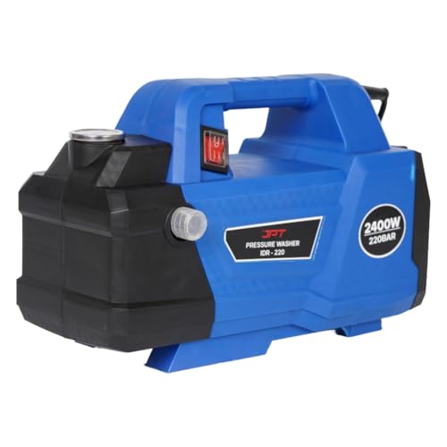 Image of JPT Heavy Duty IDR Domestic Pressure Washer Machine | 2400 Watt | 220 Bar | 10 L /Min Water Flow | 100% Copper Motor | Portable & Durable Design | 1 Year Warranty | All Premium Accessories Included