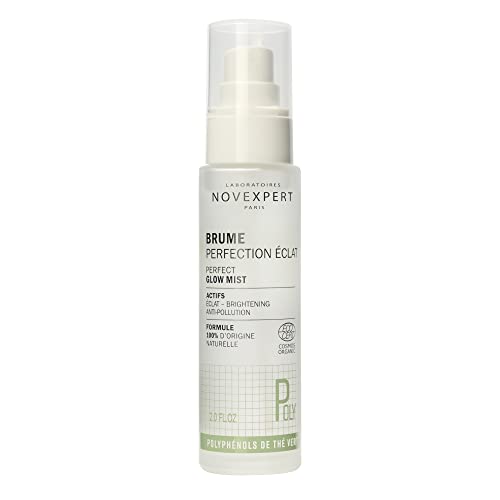Novexpert Brume perfection éclat 60ml : brume visage anti-teint terne et soin hydratant bio