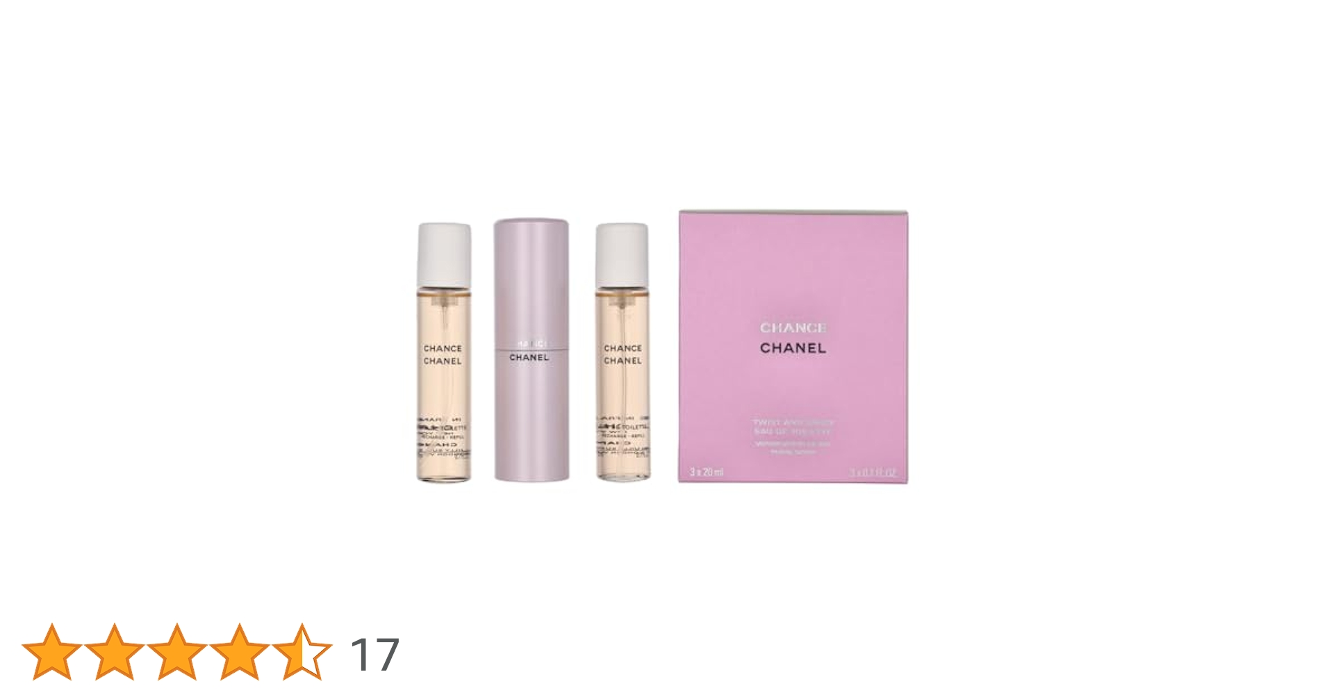 CHANEL チャンスオータンドゥル　ツィスト＆スプレイ　レフィル2本 Amazon | シャネル チャンス オー タンドゥル ツィスト&スプレイ