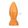 Roluck Analdilos Herren Silikon Vagina Analplugs Mit Stoss Analdildo Superweiches Prostata Massagegerät mit Saugnapf für Masturbation Anus Dilatator SexSpielzeug für Frauen Männer (L) #2