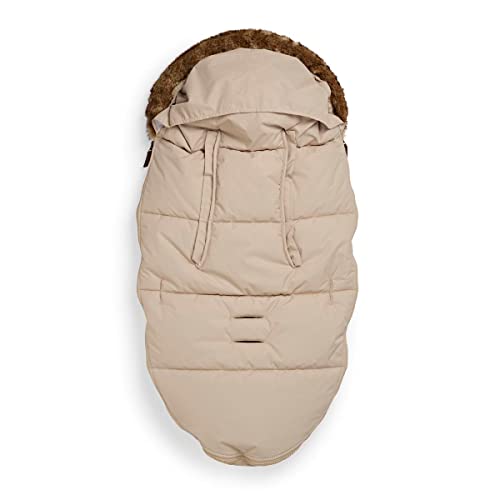 Elodie Details Sacco Passeggino Invernale Universale - Coprigambe Imbottito, Sacco Termico Antivento E Impermeabile, Morbido E Caldo, Compatibile Con Passeggini E Carrozzine - Pure Khaki - 5