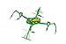 Produktbild JAMARA 422005 - Loony Frog 3D Drone Kompass Flyback Turbo 2,4G - 3D fähig (Rückenflug) mit Anpassung der Steuerbefehle, 360° Flip, 4 Kraftvolle, Hochleistungsmotoren, bis zu 40 Km/h schnell