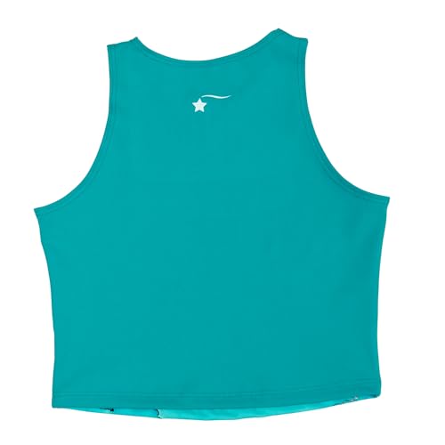 Image of Destira Girls Dance Crop Tank Top, Super Soft Athletic Top, Ideal for Gymnastics, Yoga, Workouts, Running