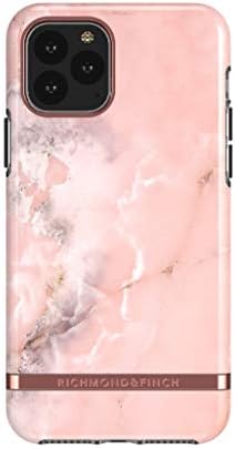 Richmond & Finch Hülle Kompatibel mit iPhone 11 Pro Max, Rosé Marmor Gehäuse, 6.7 Zol, Komplett Schützende Handyhülle