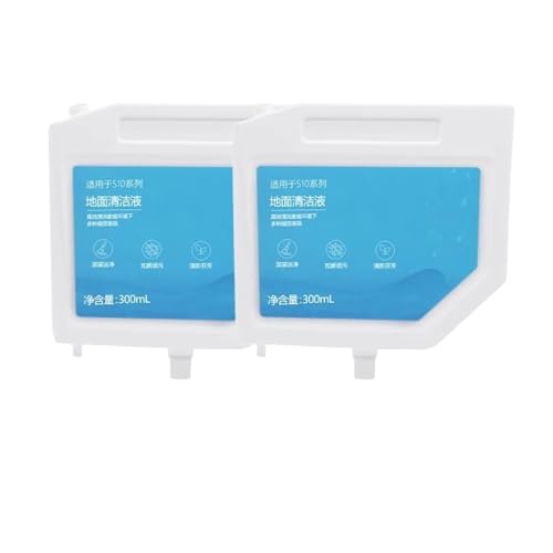 MoVols 300ml Vacuum Cleaner Detergent, Compatible for Dreame, L10Prime/L10s Prime/L10s Ultra/L10 Ultra Vacuum Cleaner Fluid Cleaning Solution Liquid(300ml 2PCS)