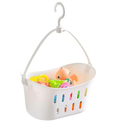 Ceprznvey Shower Basket, Soap Dish, Wall-Mounted Fruit Basket with Hook – vue 8