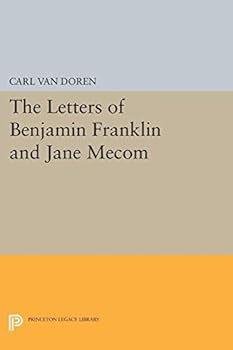 Paperback Letters of Benjamin Franklin and Jane Mecom Book
