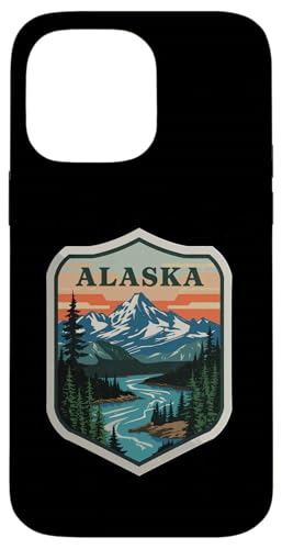 アラスカ カウト オブ アームズ 荒野 冒険 探検 土地 スマホケース iPhone 14 Pro Max 用