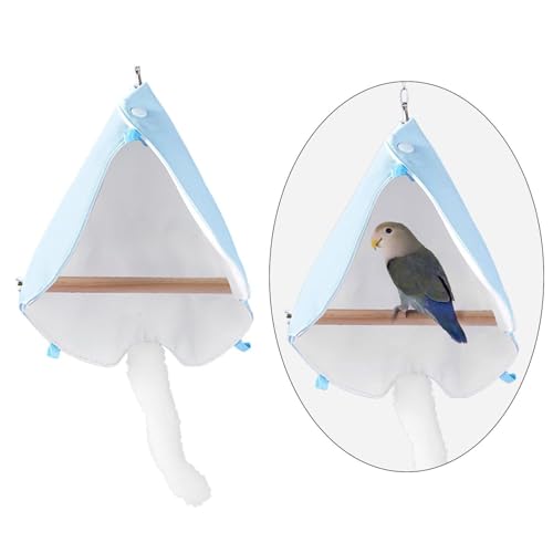 IEUDNS Rede suspensa para pássaros, para pássaros, abrigo multiuso para periquitos, para papagaios,