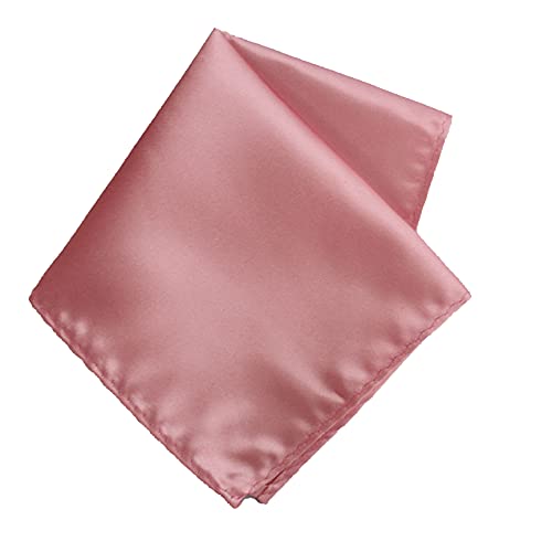 Image of TIE STUDIO Men's Solid Pocket Square | Size- 10cm x 10cm | Colour-Royal Blue | Pack of 1 |