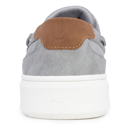 Image of NAUTICA Men's Lace-Up Boat Shoe Casual Loafers Comfort Sneaker - Walking Moccasin