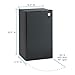 Avanti RM3316B Compact Refrigerator for Home Office or Dorm, with Reversible Door, Energy Star Rated Mini Fridge, 3.3-Cu.Ft, Black