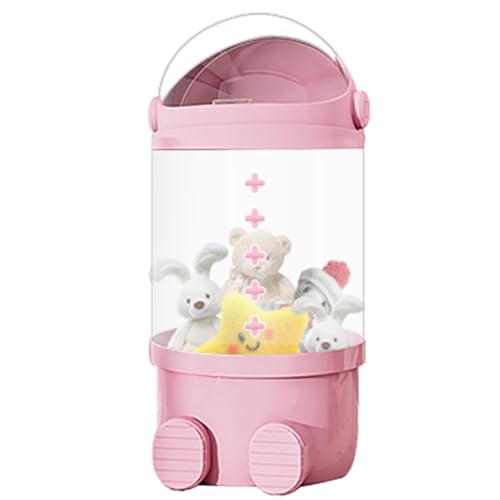 Tube de rangement transparent pour poupée en peluche anti-poussière - 7
