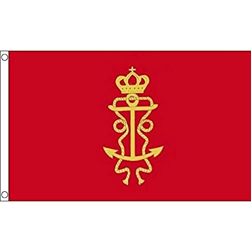 AZ FLAG, James Ii Lord High Admiral Masthead 1686 Flag, 3x5 Ft