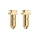 Briny River 2Pcs Messing Düse Spitze Spray Wand Waschmaschine Zubehör Ersatz Kompatibel mit Karcher K1-K9