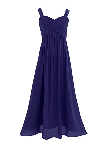 CHICTRY Mädchen Prinzessin Kleid Elegante Ärmellos Chiffon...