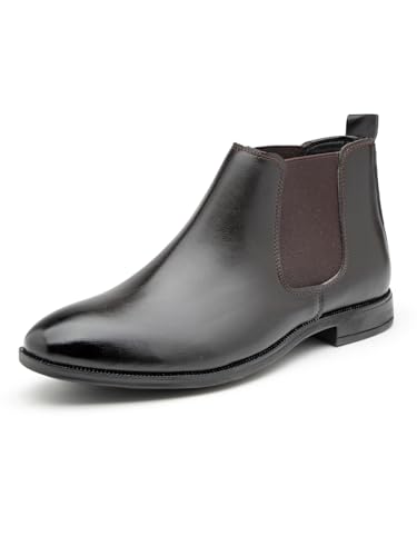Image of Men's Slip On Fashion Chelsea Boots | High Tops, Soft Cushioned Insole, Comfortable Fit, Trendy, Stylish Boots
