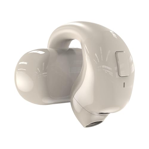 Bone Conduction Headphones - Bone Conduction Earbuds | Binaural Connection Open Ear Headphones | Clip Earbuds | Sweat Resistant Wireless Earphones For Workouts And Running Built-in Mic