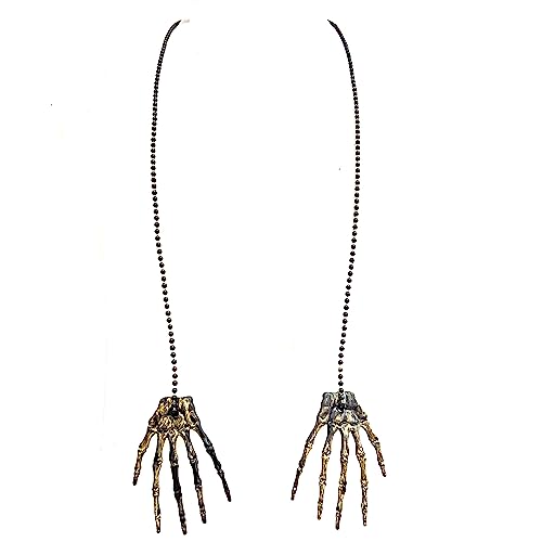 Suministros de decoración de fiesta con cuentas colgantes de calavera y abalorios piratas