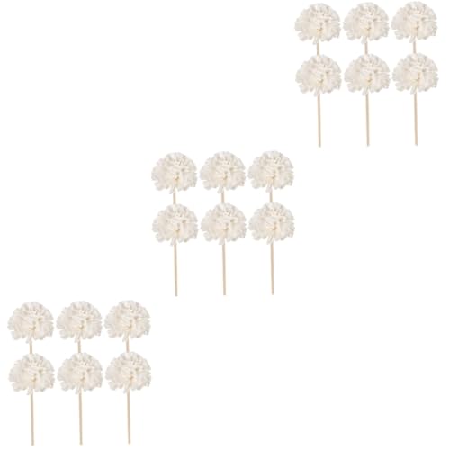 GALPADA 3 Series Rota De Aromaterapia Sin Agua Quemador Cálido Humidificador De Aire Ambientador Natural Oil Diffuser Palos De Aromaterapia De Flores Palos Difusores De Flores 6 Piezas X 3