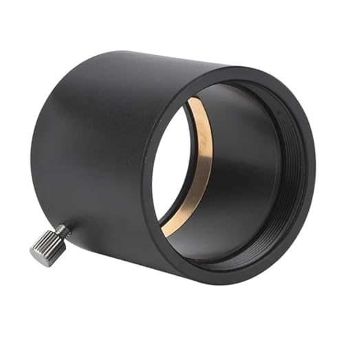Adaptador de montaje de aluminio astronómico con tubo de extensión metálico de alta precisión