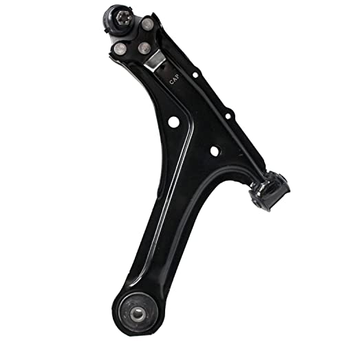 Image of Detroit Axle - 6pc Front End Kit for 95-05 Chevy Cavalier Pontiac Sunfire, Lower Control Arms w /Ball Joint Sway Bars Outer Tie Rods 1995 1996 1997 1998 1999 2000 2001 2002 2003 2004 2005 Replacement