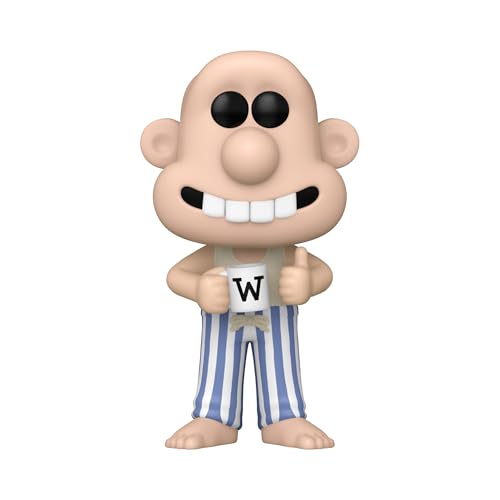 Funko POP! Movies: Wallace In Pajamas & Gromit - Wallace and Gromit - Collectable Vinyl Figure - Gift Idea - Official Merchandise - Toys for Kids & Adults