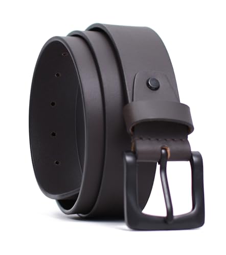 Image of WildHorn Leather Belt for Men | Casual Leather Belt For Men | Free Size | Adjustable I 48 inches length | Waist upto 44 inches.