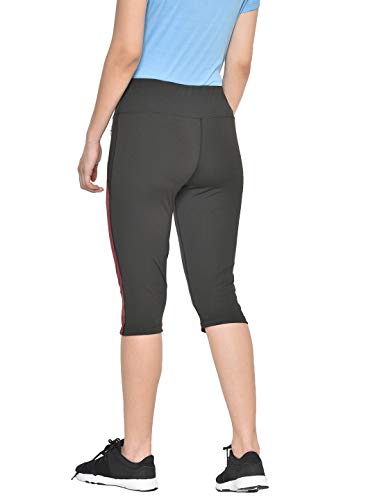 Image of CHKOKKO Women's Skinny Fit Polyester Workout Capri