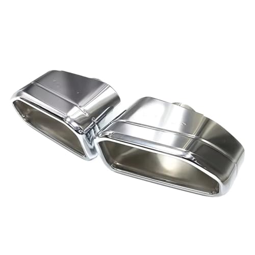 Embout d'échappement carré noir BMW X3 G01 remplacer chrome usé