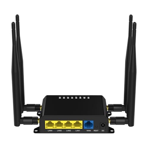 Zbtlink 4G LTE Router with SIM Card Slot, Unlocked Cat4 150Mbps Mobile WiFi N300 Wireless Router, Quectel EC25A North America Bands, 1WAN+4LAN, USB, TF Card, OpenWrt, for Home, RV, Travel, Office