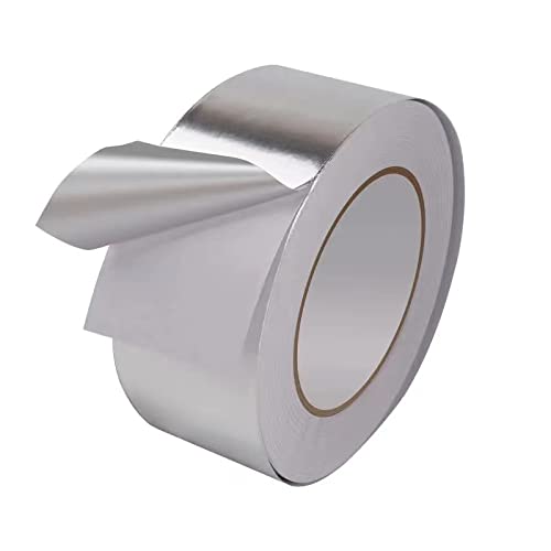 Image of Aluminum Foil Tape, AC Air Conditioner Sealing,2 inch x 65 Feet (3.9mil) Heat Resistant Tape Insulation Tape for ducts Water Heater HVAC