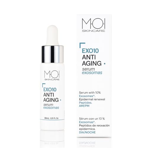 Serum Antiedad con Exosomas 10% – Luminosidad y Renovación | 30 ml MOI Skincare
