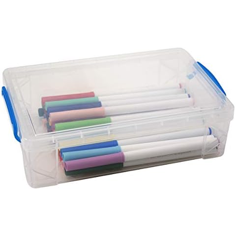 Advantus Clear Large Pencil Box Cover