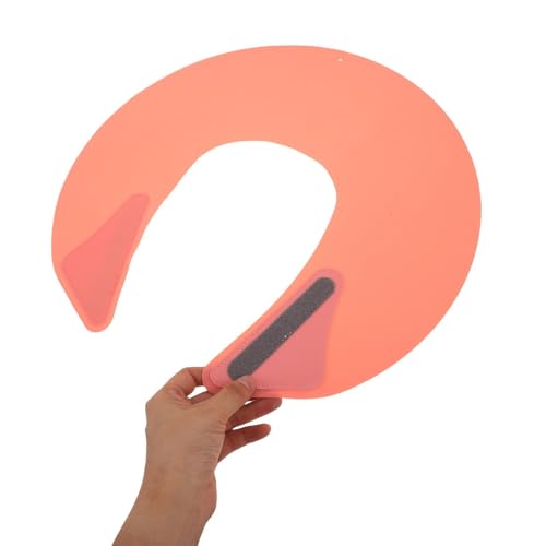 Capa impermeable para corte de cabello de silicona rosa miniatura 6