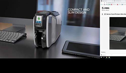 Zebra Zc350 Lt Printer (Double-Sided, Ribbon) #TOP3