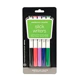 American Crafts Slick Writer 5-Pack, Fine Point, Multi Color