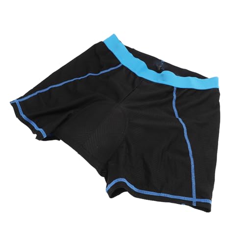 Airshi Men Bike Shorts, Men Cycling Underwear 3D Padded Elastic Belt for Sport (3XL)