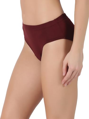 Image of Dollar Lehar Super Combed Cotton Women's Solid Hipster Panty - Actual Colour May Vary