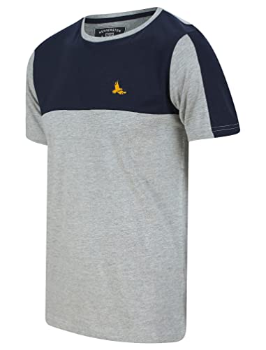 Kensington Eastside Stortford T-shirt en coton pour homme, Gris clair, XL Cover
