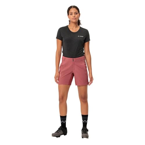 Short de cyclisme femme VAUDE Tremalzini extensible pour le VTT