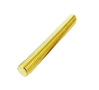 1~10pcs M2.5 M3 M4 M5 M6 M8 Brass Tooth Bar Screw Rod Full Thread ...