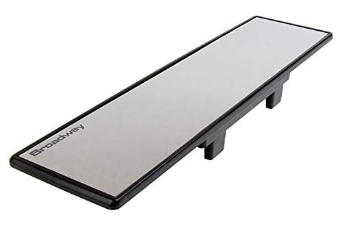 AutoTrends Black Tint 270mm Broadway Convex Wide Car Rear View Mirror