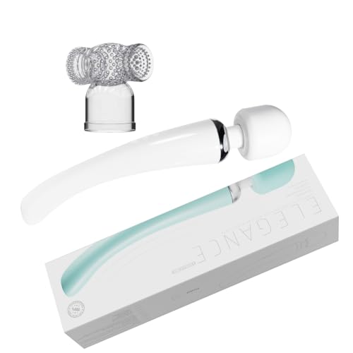 NUHUi 1x Massage Head Attachments Accessories fit for Hitachi Massager Come with 1x Large Size Powerful Massager for Back with 8 Speeds