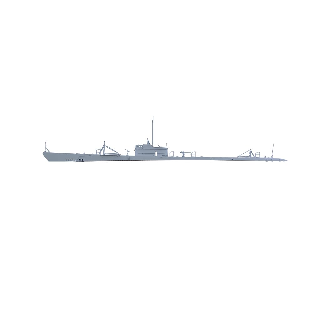 MRY-SFW SSC144953-A 1/144 zestaw do budowy modelu wojskowego, USN klasa Cachalot, łódź podwodna, segmentowany kadłub
