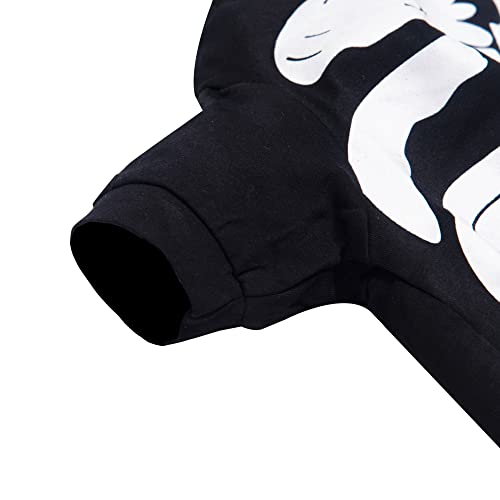 Disfraz de Esqueleto para Perros Talla M miniatura 4